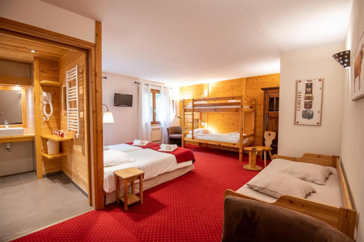 L'Alpage Hotel Le Grand-Bornand Bagian luar foto