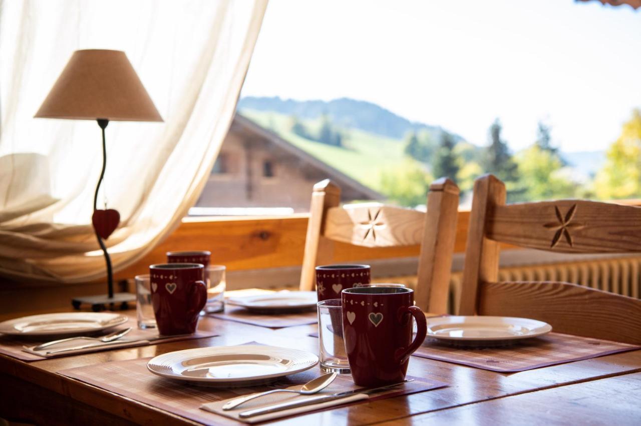 L'Alpage Hotel Le Grand-Bornand Bagian luar foto