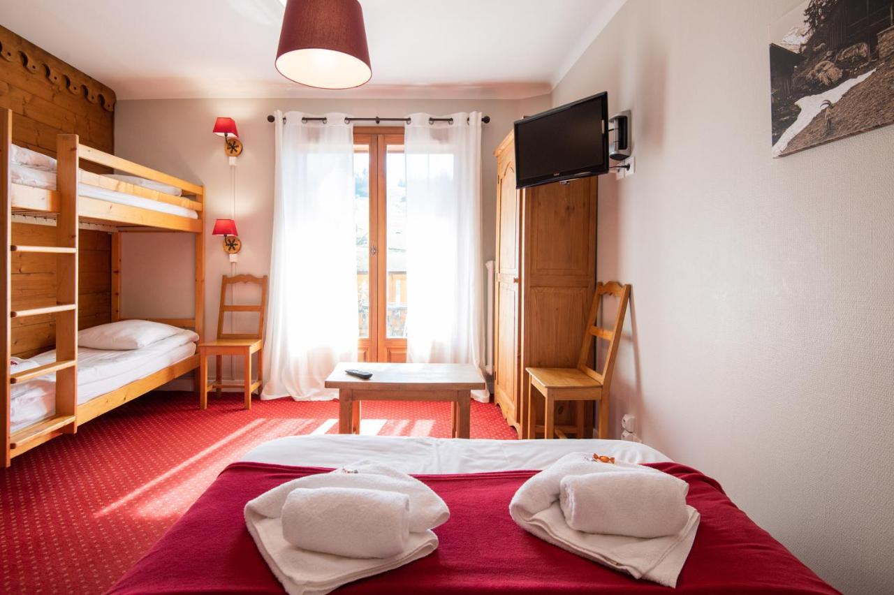 L'Alpage Hotel Le Grand-Bornand Bagian luar foto