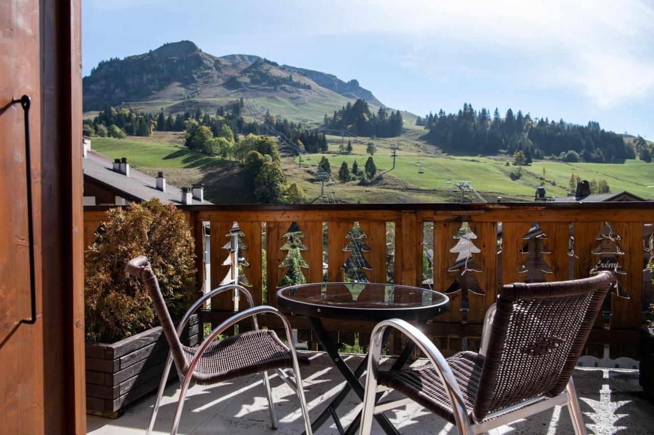L'Alpage Hotel Le Grand-Bornand Bagian luar foto