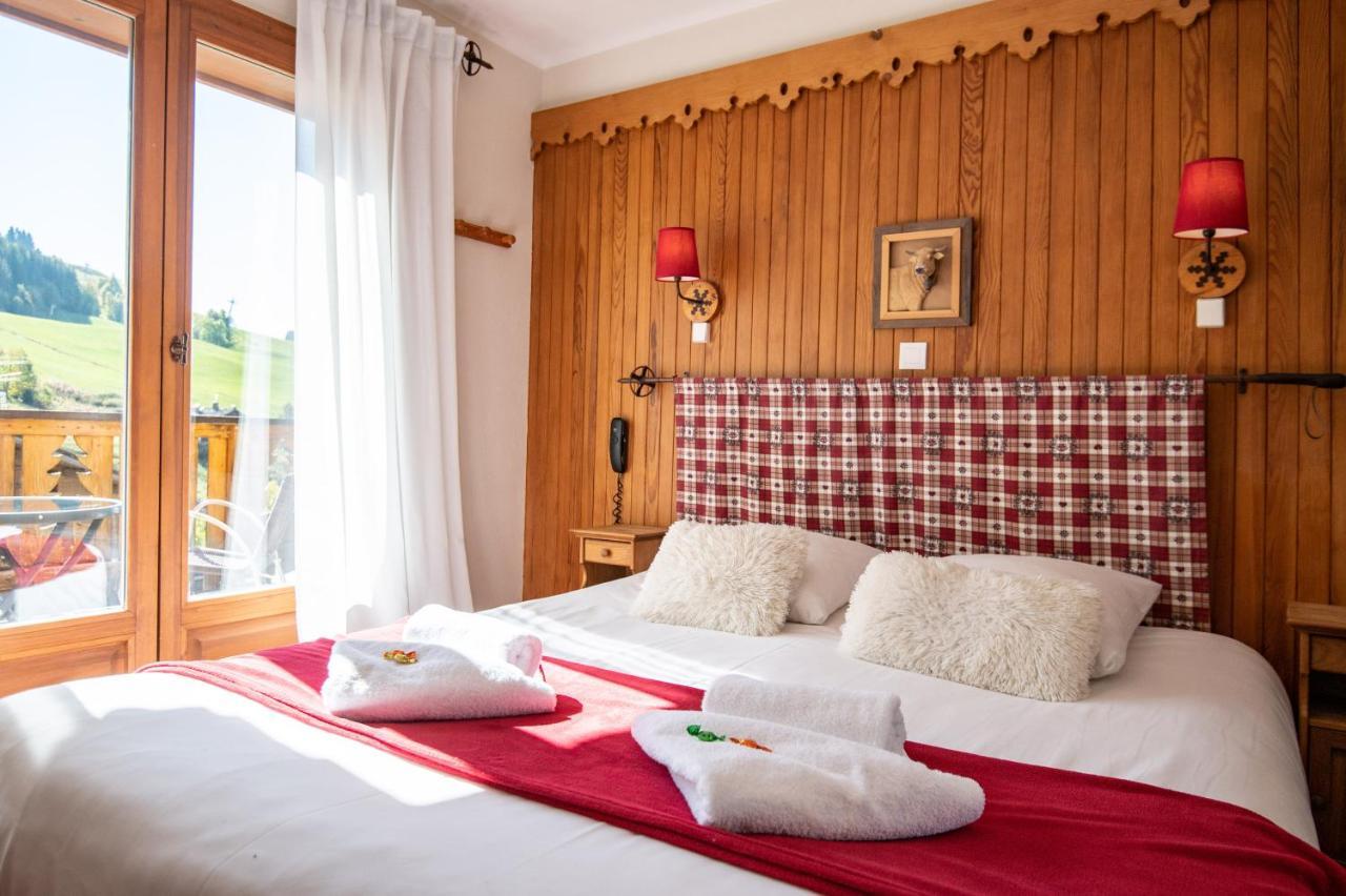 L'Alpage Hotel Le Grand-Bornand Bagian luar foto