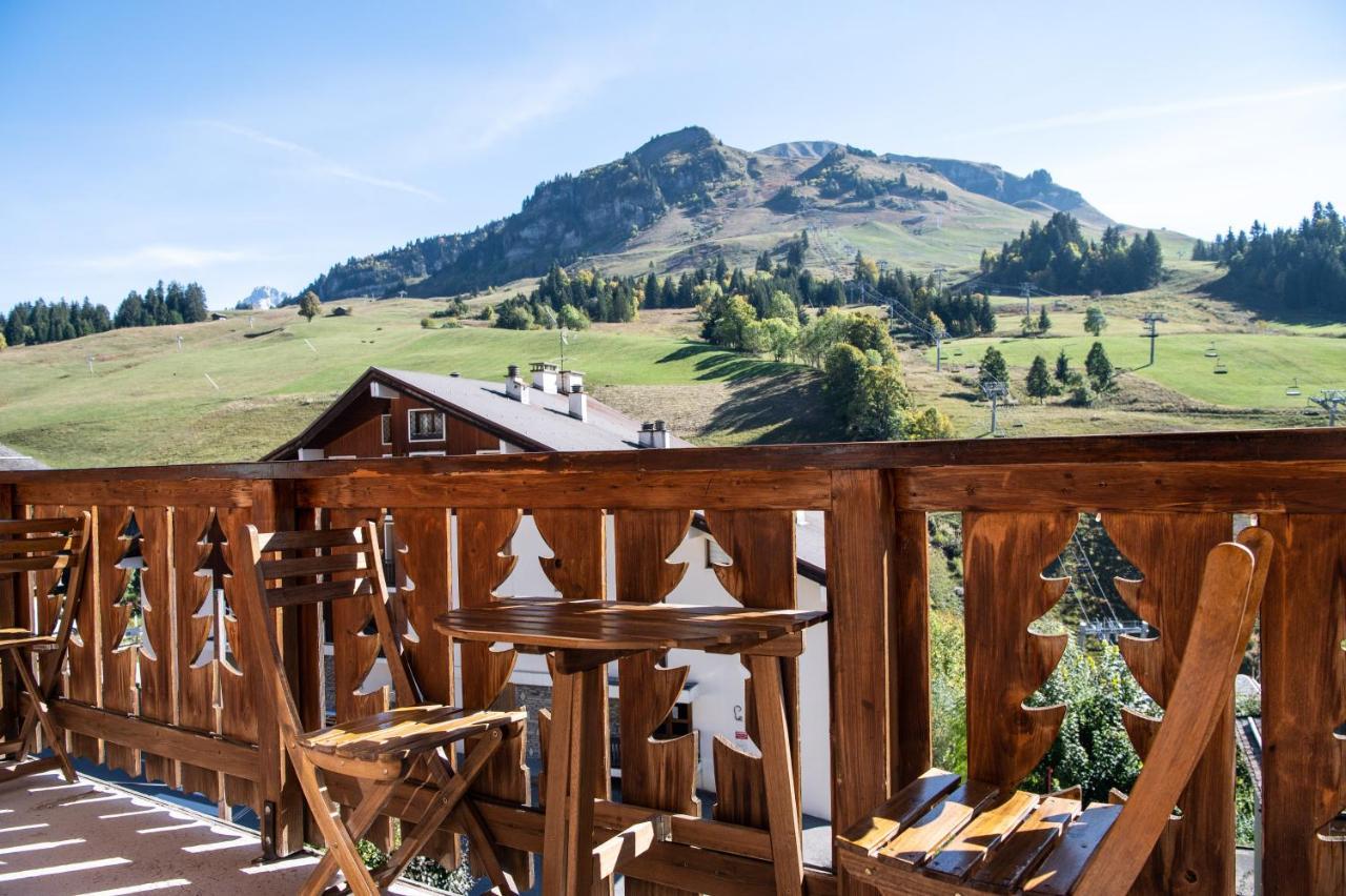 L'Alpage Hotel Le Grand-Bornand Bagian luar foto