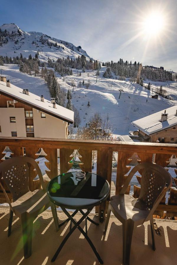 L'Alpage Hotel Le Grand-Bornand Bagian luar foto