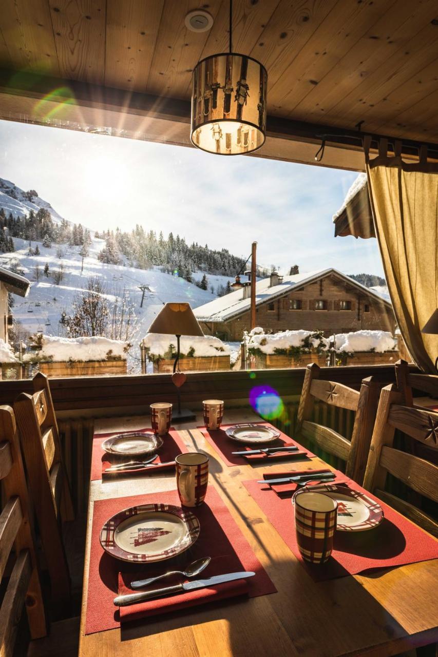 L'Alpage Hotel Le Grand-Bornand Bagian luar foto